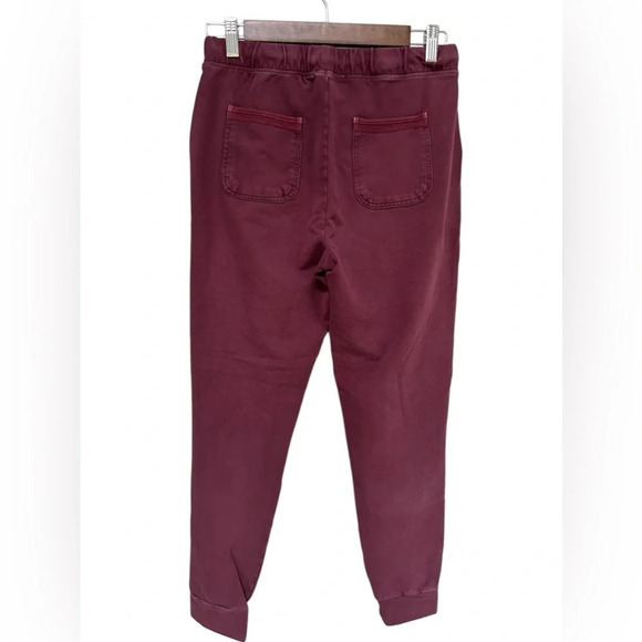 Anthropologie Saturday Sunday | Theo Utility Jogger Pants in Burgundy (XSmall) - Picture 3 of 8
